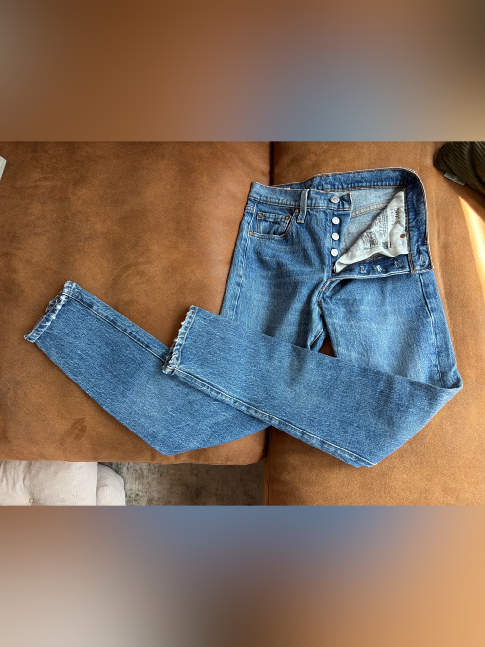 Levi's Women's High-Rise Blue Button-Fly Jeans - 25 x 28
